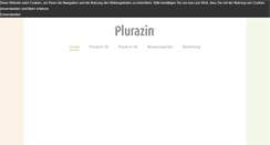 Desktop Screenshot of plurazin.de